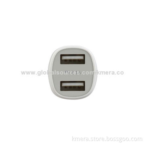 Dual-USB Car Chargers with Multiple Security Protections and 12 - 24V VoltageNew